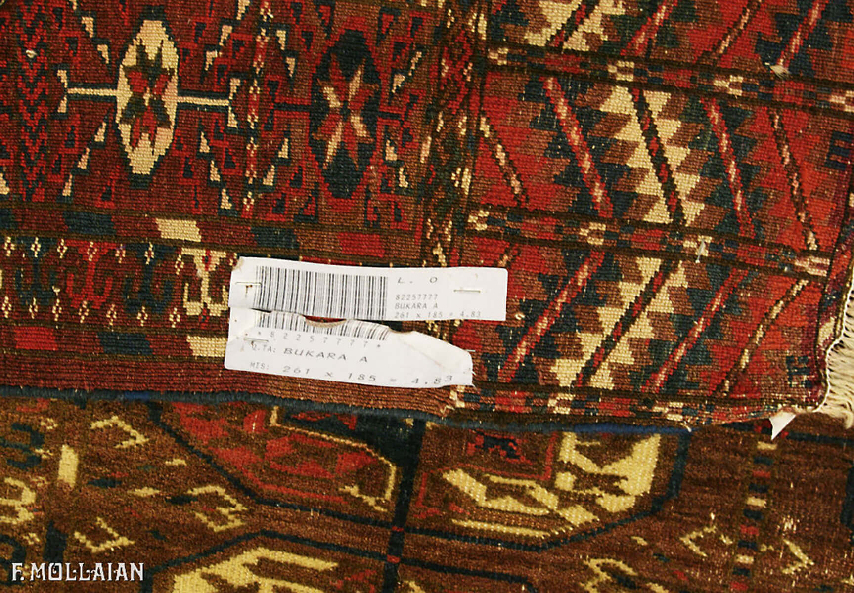 قالی آنتیک ترکمنی بخارا آنتیک کد:۸۲۲۵۷۷۷۷